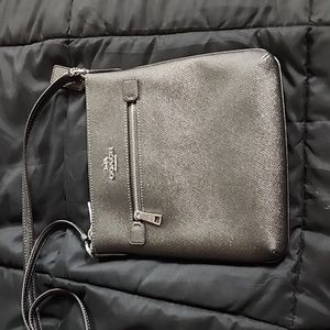 Graphite COACH crossbody